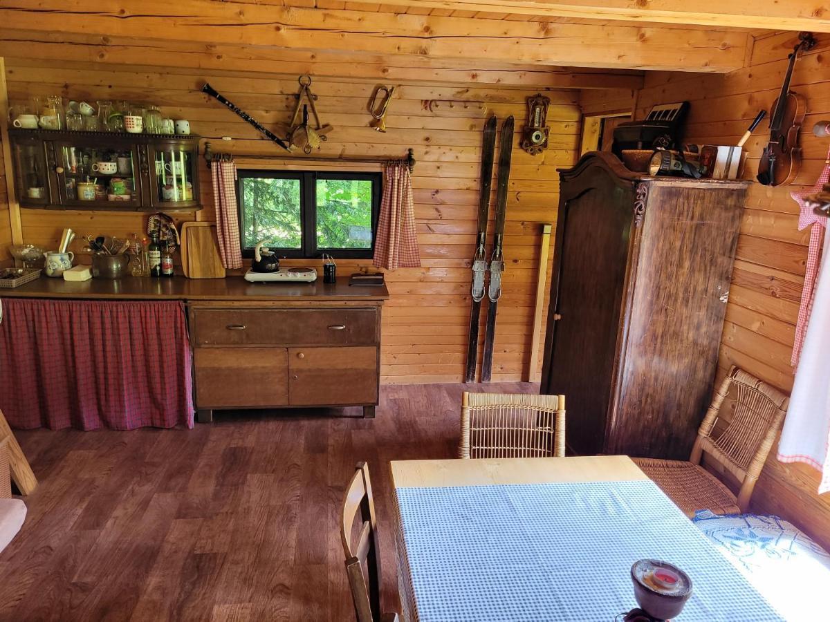 Srub Na Svahu Sjezdovky V Radvanicich Radvanice  Exterior foto