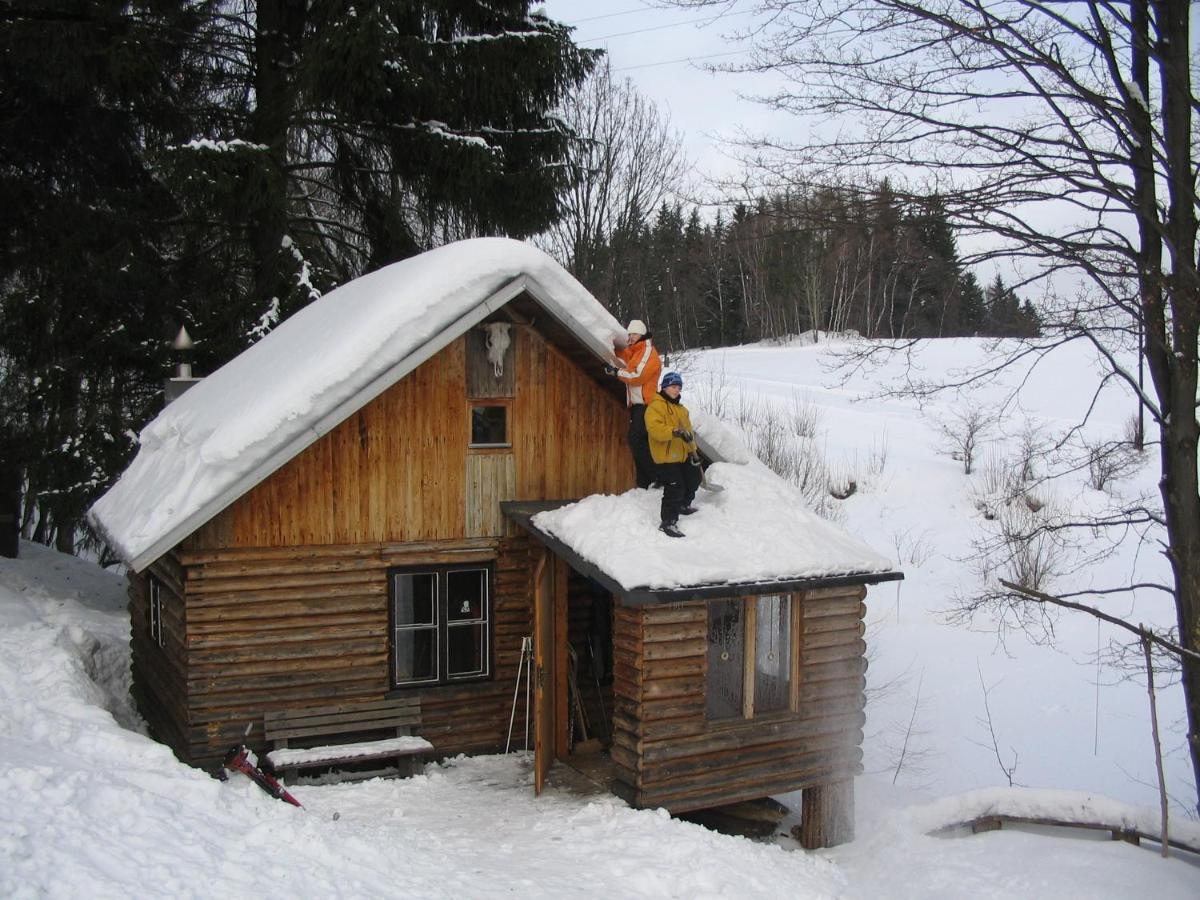 Srub Na Svahu Sjezdovky V Radvanicich Radvanice  Exterior foto
